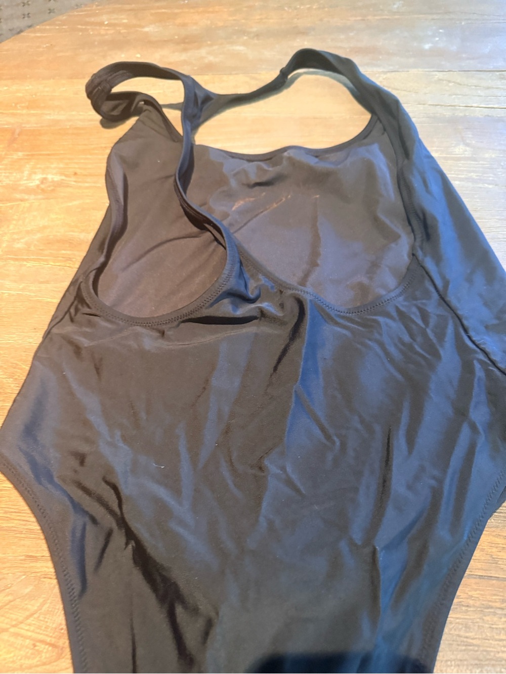 aerie Black One-Piece Swimsuit-large